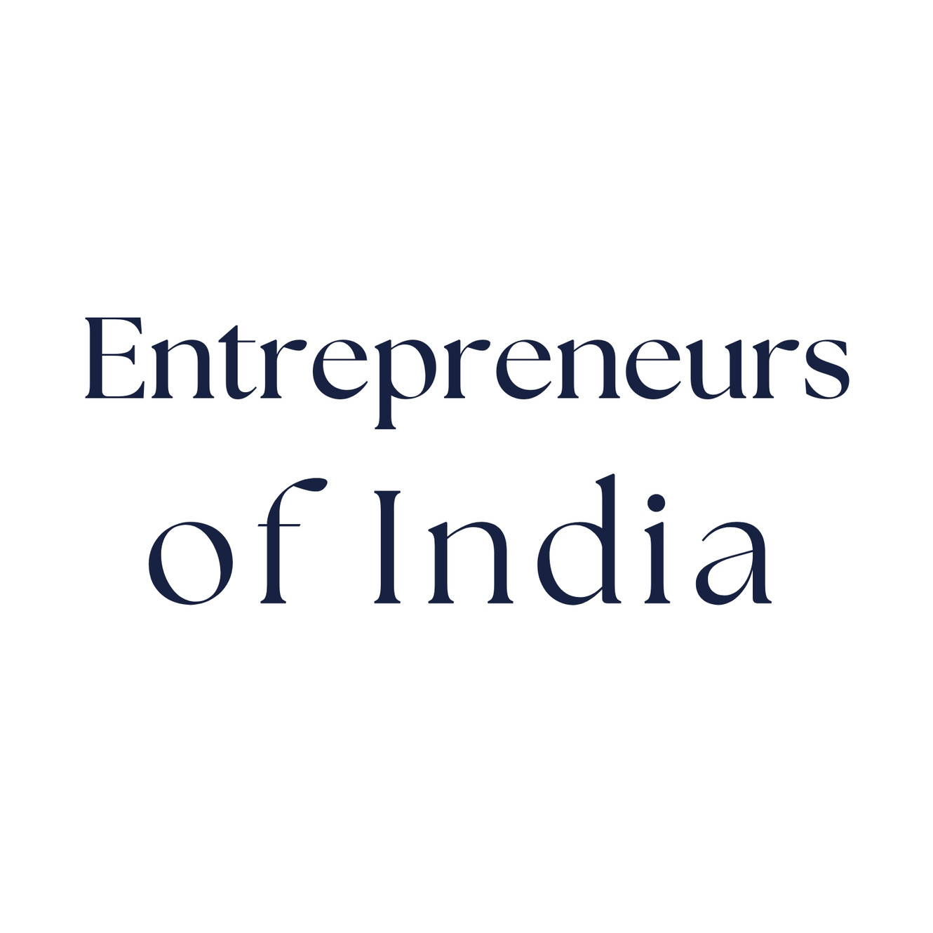 The Entreprenurs Of India